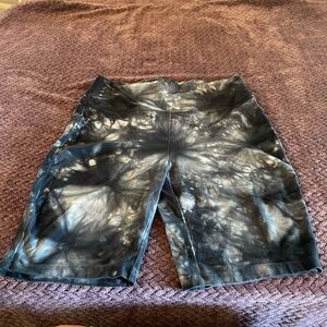 Tie Dyed Biker Shorts XL